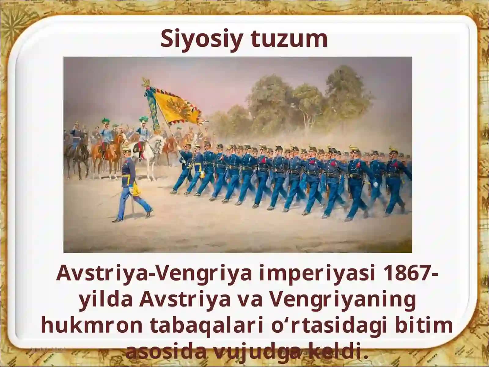 XIX asr oxiri-XX asr boshlarida Avstriya-Vengriya imperiyasi 2