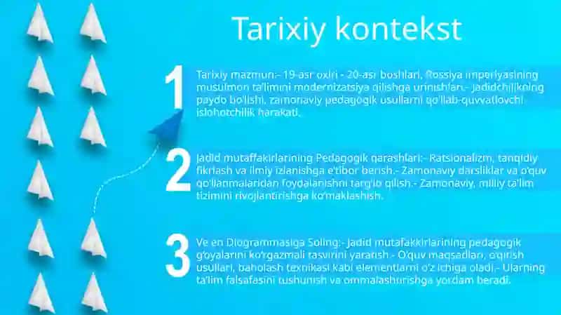Jadid Mutaffakirlarining Pedagogik Qarashlarini O`Rganish Va Veen Diogrammasiga Soling 2