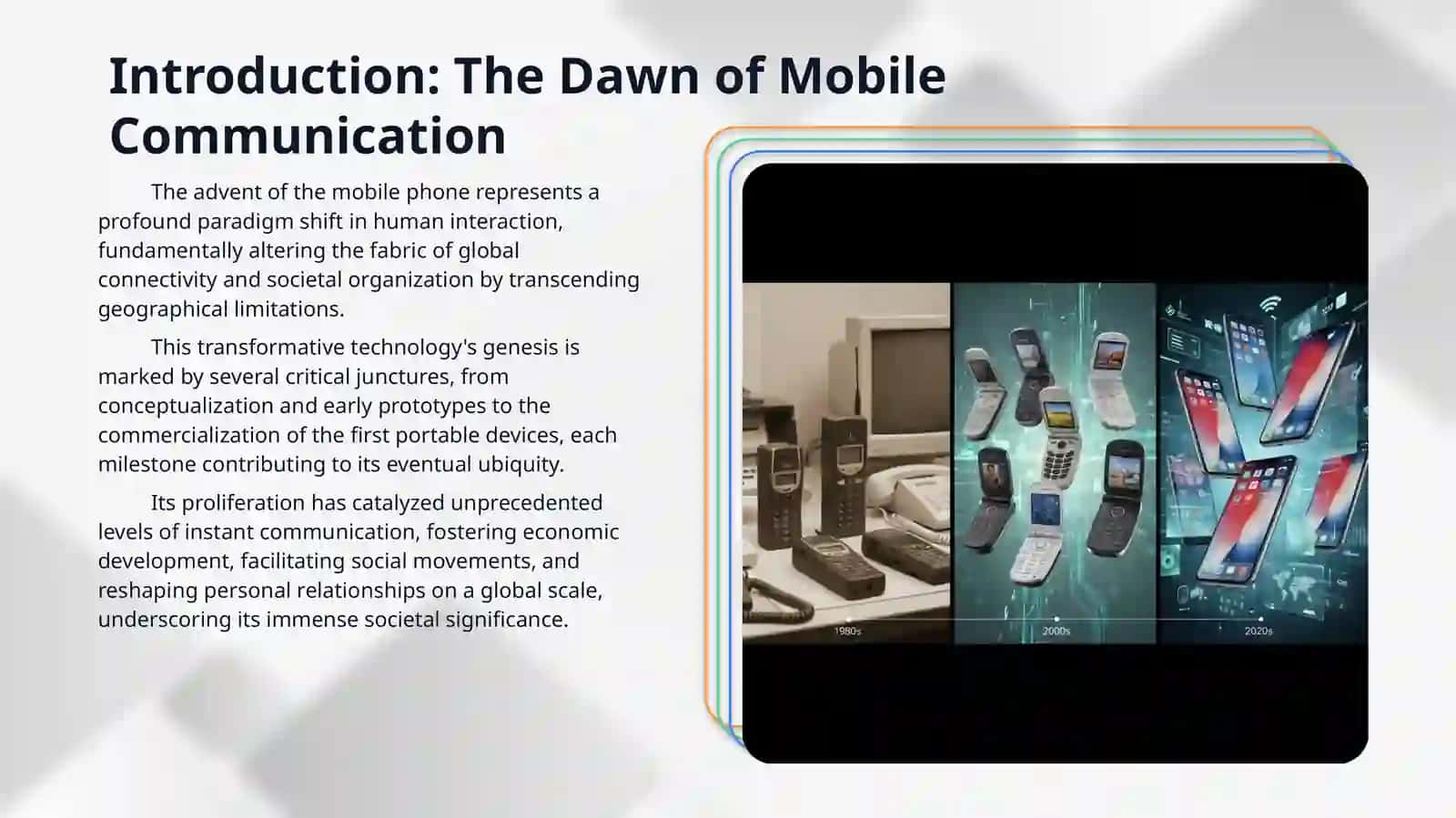 History of mobile phone 2