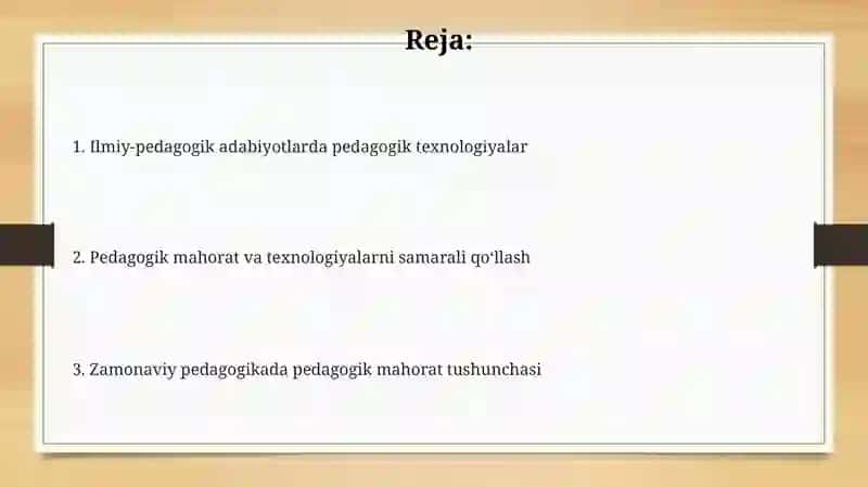 Ilmiy-Pedagogik Adabiyotlarda Pedagogik Texnologiyalar 2
