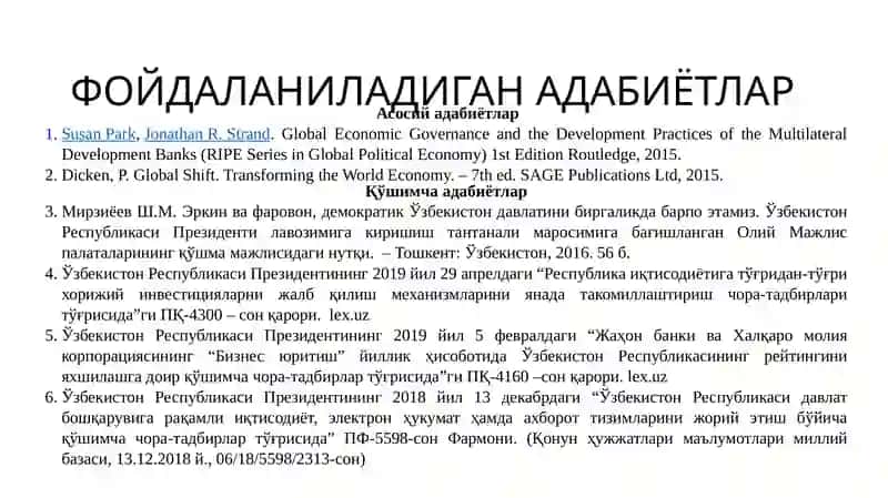 Қишлоқ хўжалигида иқтисодий ўсиш кўрсаткичлари 2