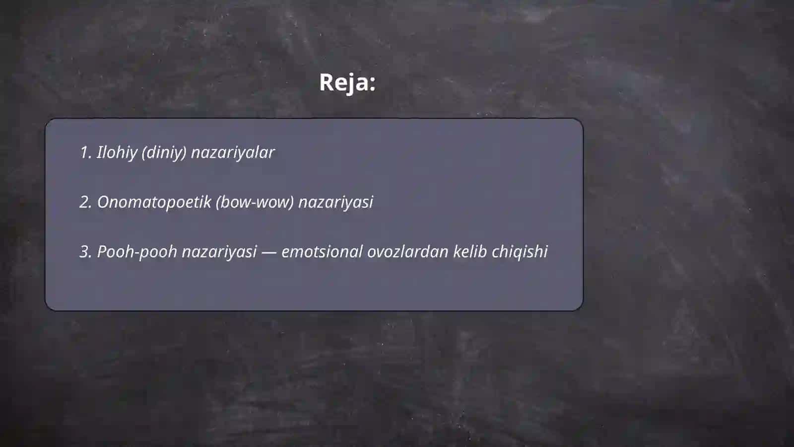 Tilning Paydo Bo‘lishi Haqidagi Nazariyalar 2