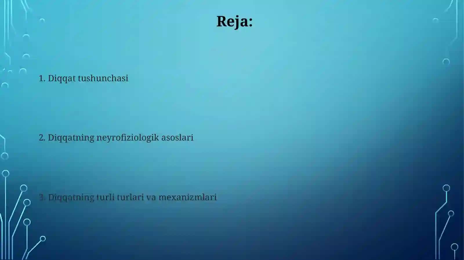 Diqqat tushunchasi 2