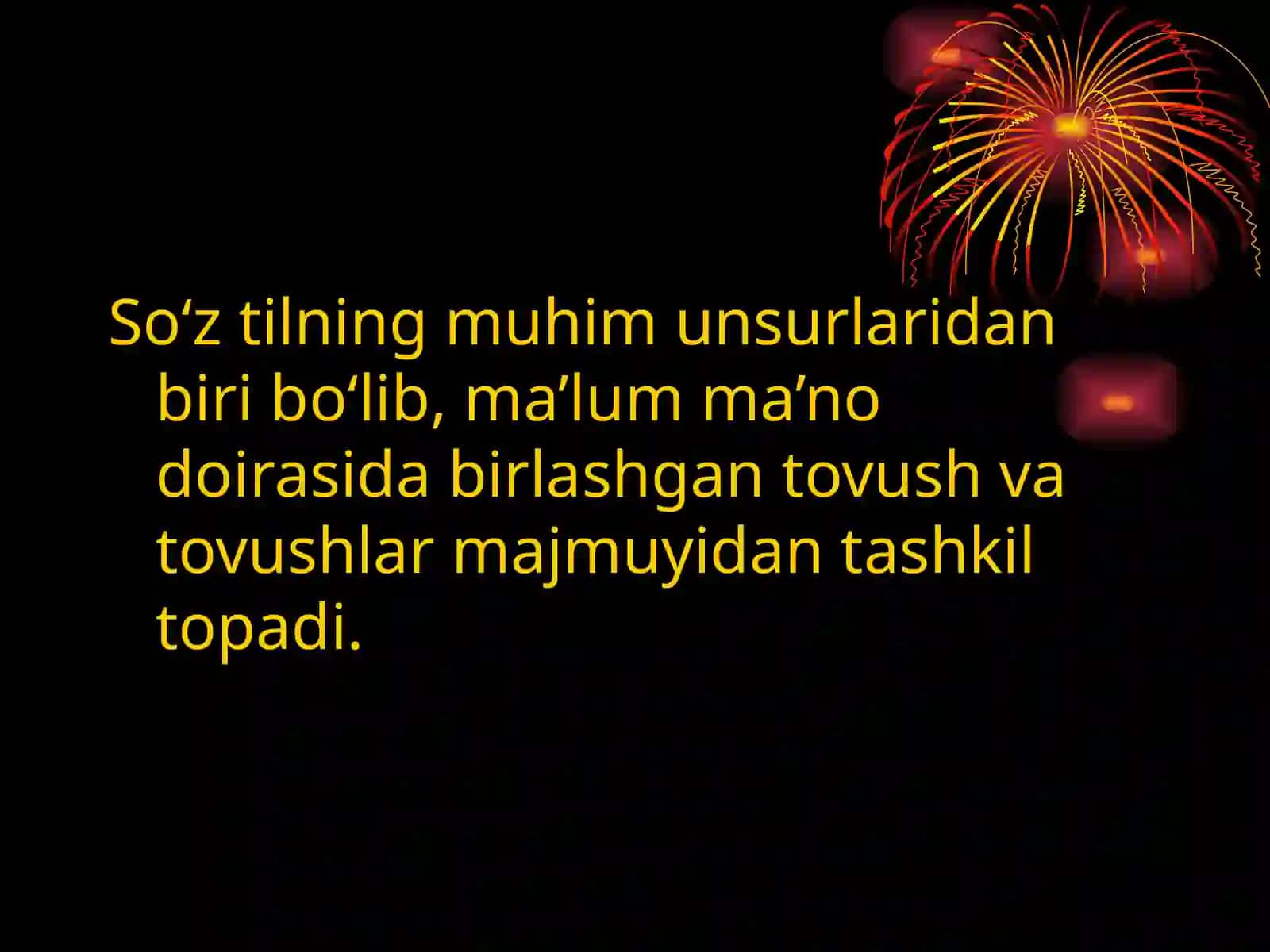 Сўзнинг ўз ва кўчма маъноси 2