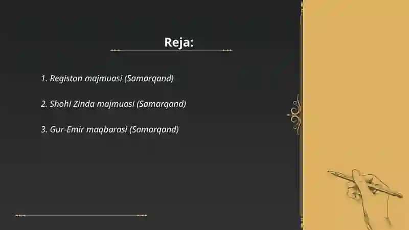 Registon majmuasi (Samarqand) 2