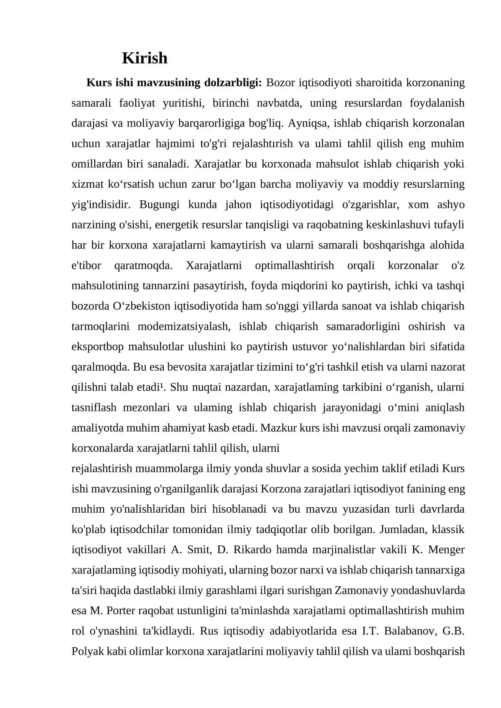 Bozor iqtisodiyoti sharoitida korxonaning samarali faoliyati 2