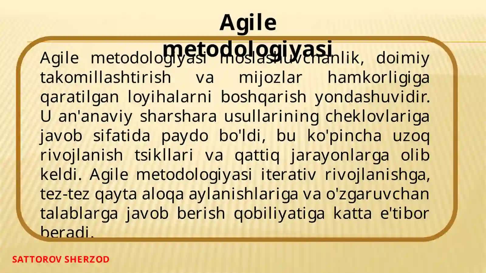 AGILE VA SCRUM 2