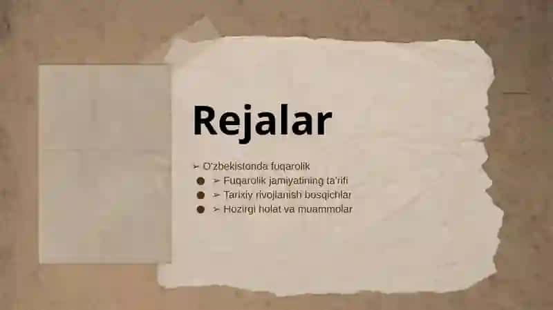 O'ZBEKISTONDA FUQAROLIK JAMIYATINING RIVOJLANISH ISTIQBOLLARI 2