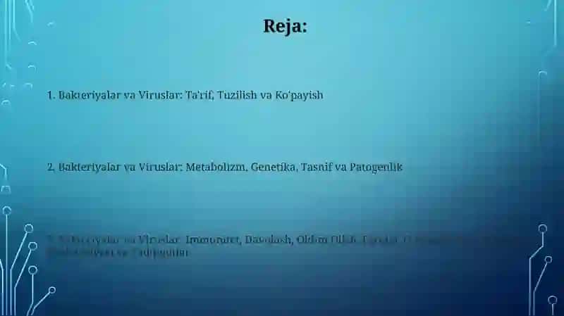 Bakteriyalar va Viruslar: Ta'rif, Tuzilish va Ko'payish 2