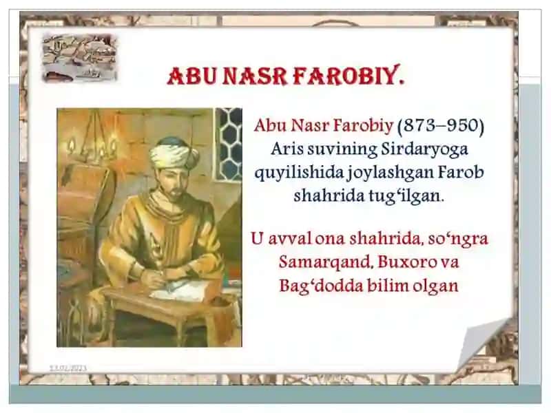Abu Nasr Farobiy va G'azzoliyning falsafa ilmiga oid qarashlarini qiyosiy tahlil etish (Farobiyning siyosat falsafasi va g'azzoliyning Kimyoi saodat asarlari asosida 2