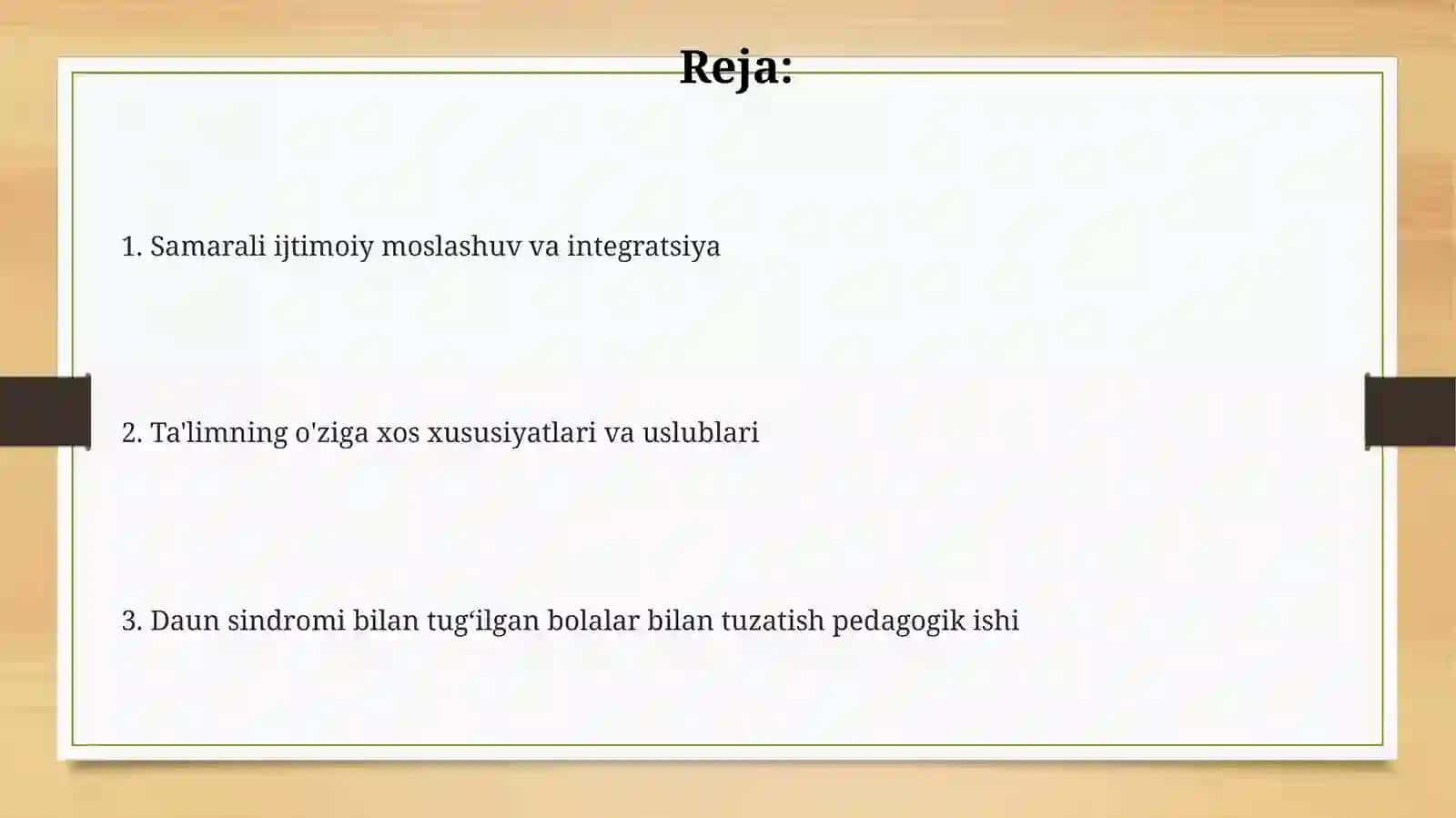 Daunsindiromibilantugʻulganbolalarbilanolibboriladigankorreksiyonpedagogikishlar 2