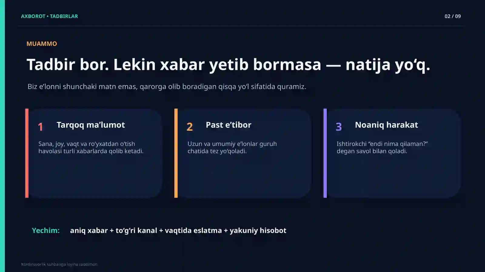 axborot ishlari 2