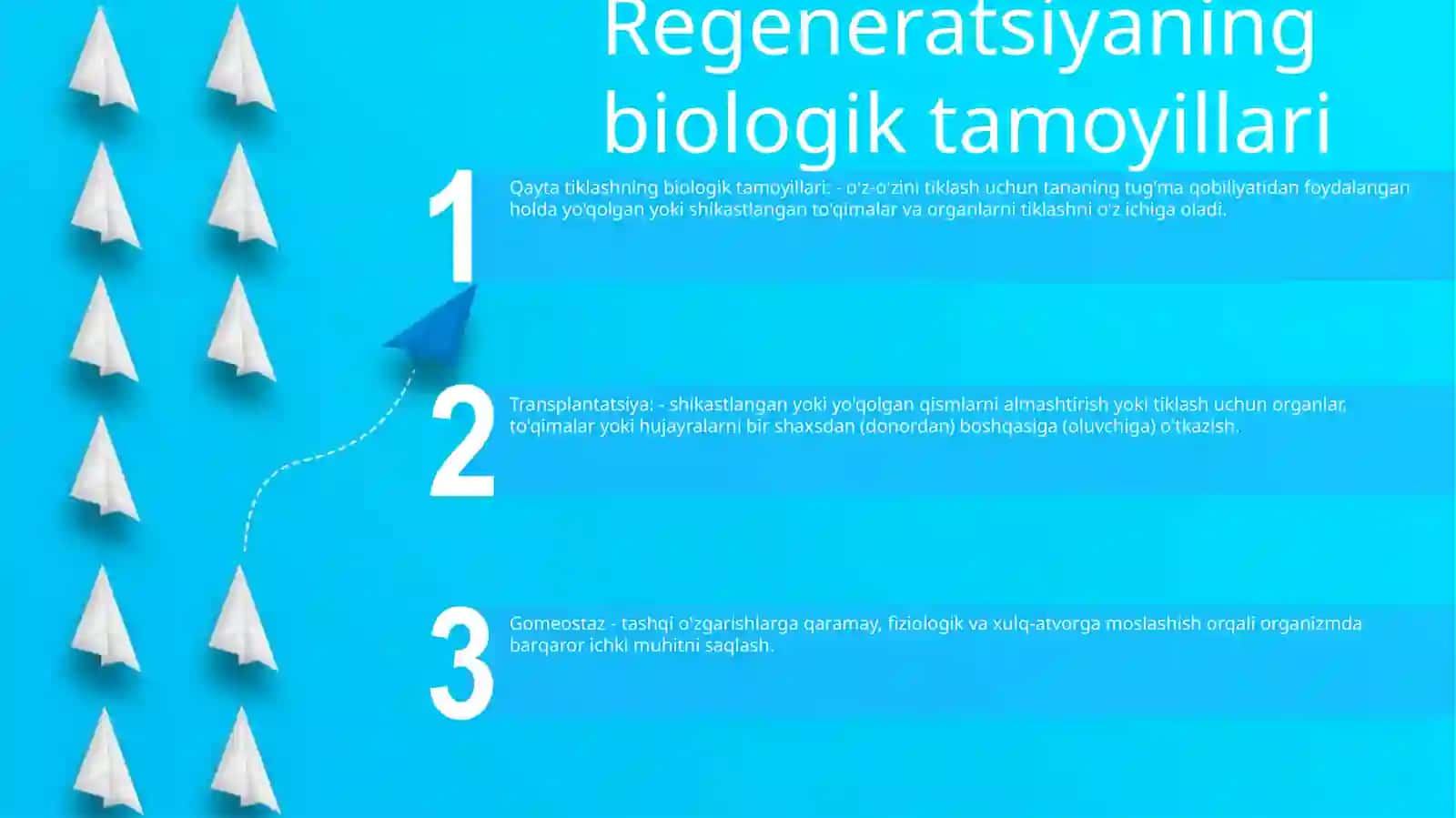 Regeneratsiyaning biologik tamoyillari 2