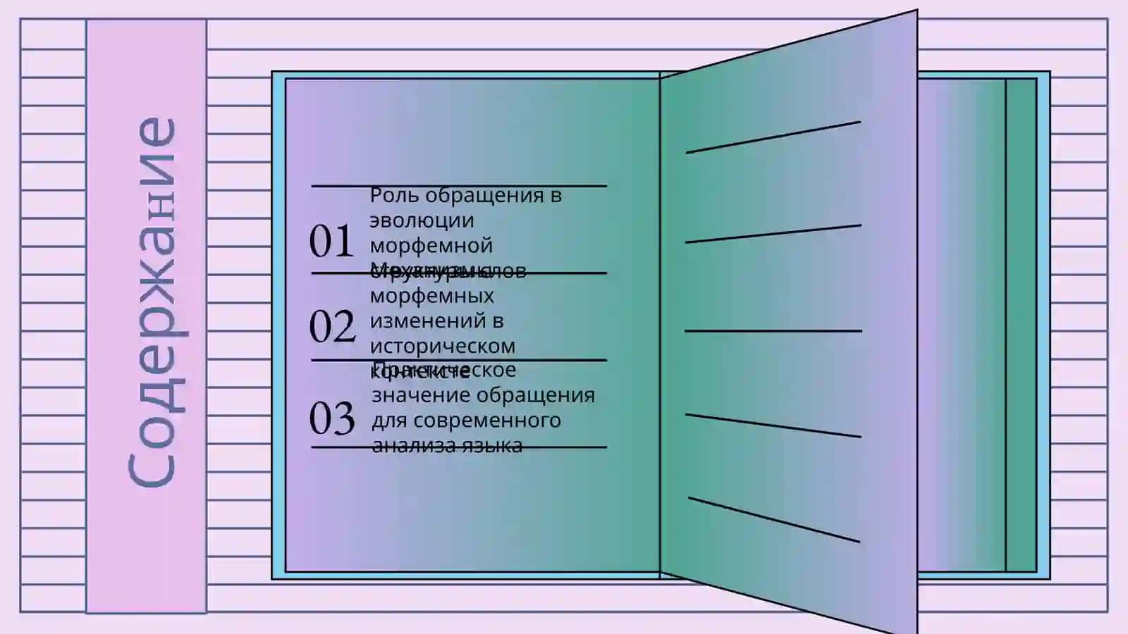 Обращение как ведущий процесс исторических изменений морфемной структуры производного 2