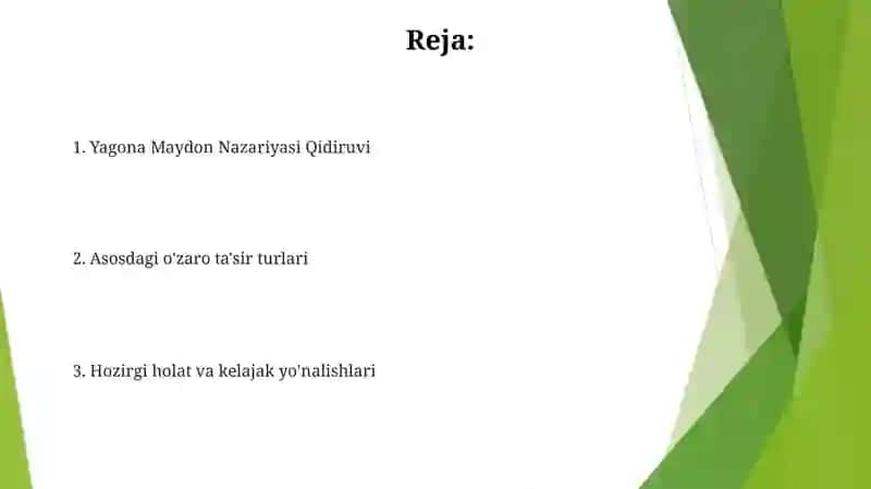 Zarrachalar Fizikasi Standart Modeli 2