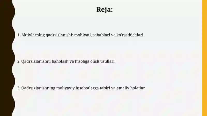 AKTIVLARNI QADRSIZLANISHI MOHIYATI VA UNING ANIQLANISHI 2