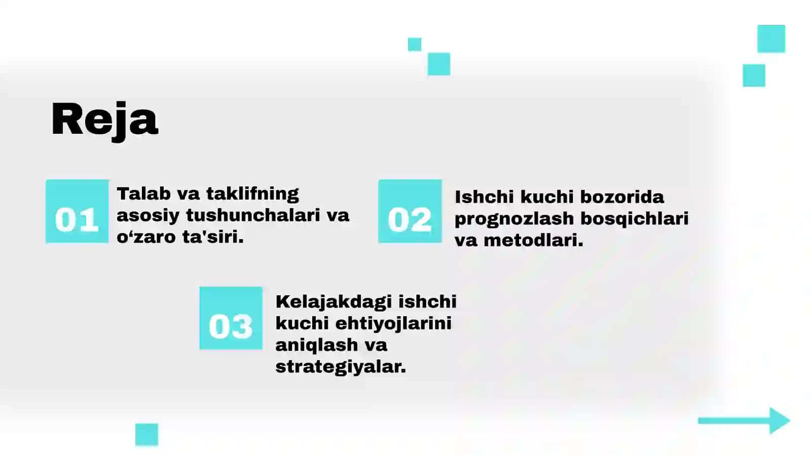 Talab va taklif: Asosiy Tushunchalar 2