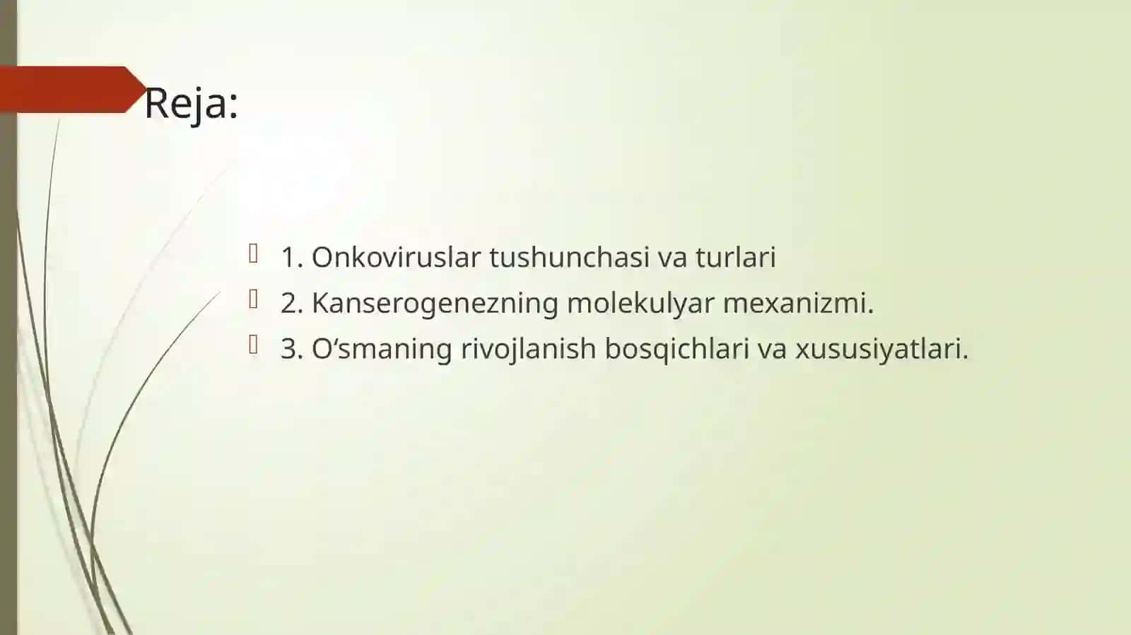 TOSHKENT DAVLAT TIBBIYOT UNIVERSITETI Normal va Patologik fiziologiya kafedrasi 2