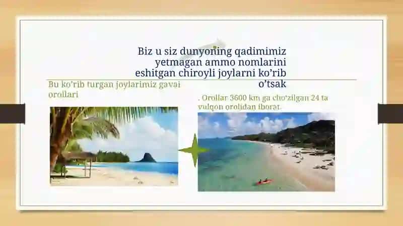 Men yoqtirgan joylar haqida malumot 2