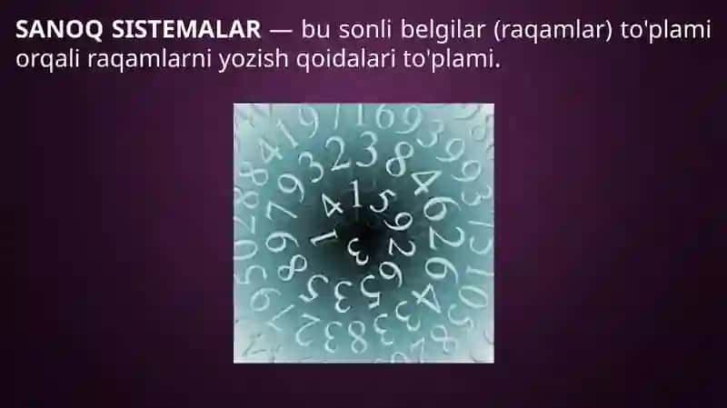 SANOQ SISTEMALAR 2