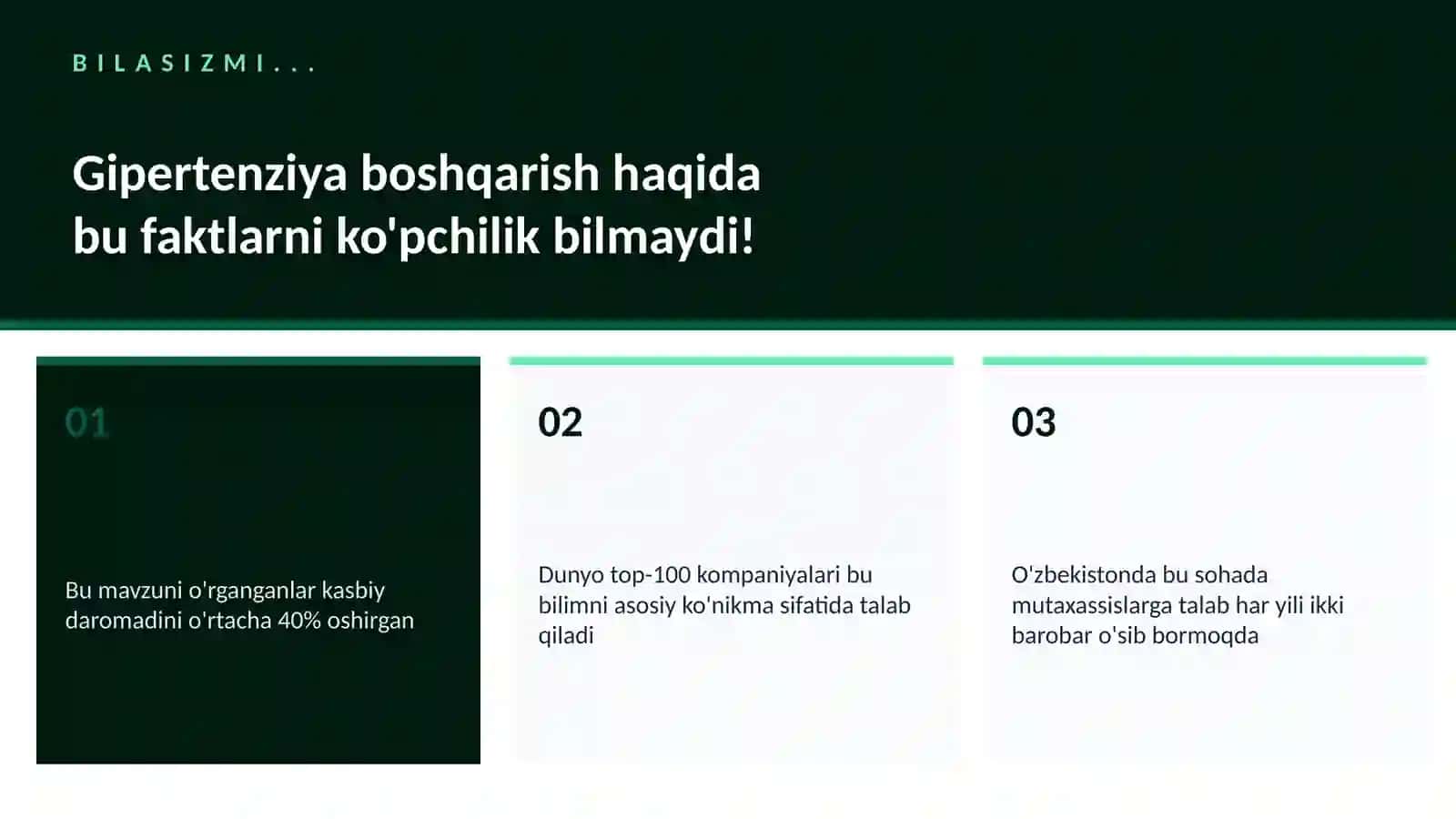 Gipertenziya boshqarish 2