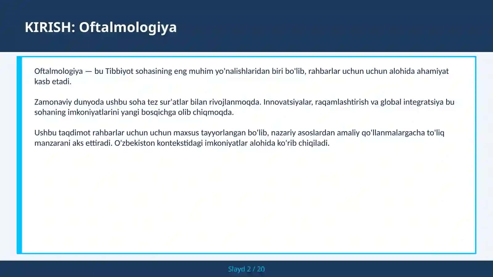 Oftalmologiya 2