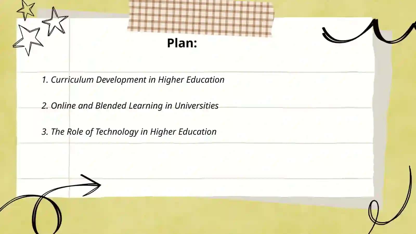 Curriculum Development in Higher Education 2