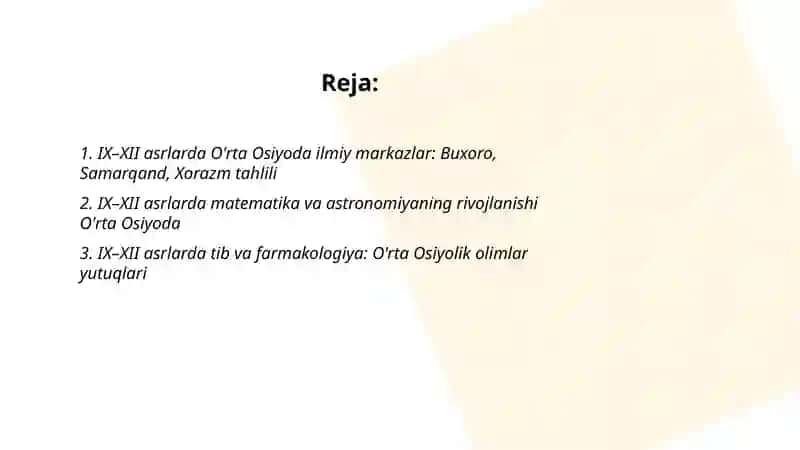 O'zbekistonning eng yangi tarixi fanidan tayyorlagan mustaqil ish 2