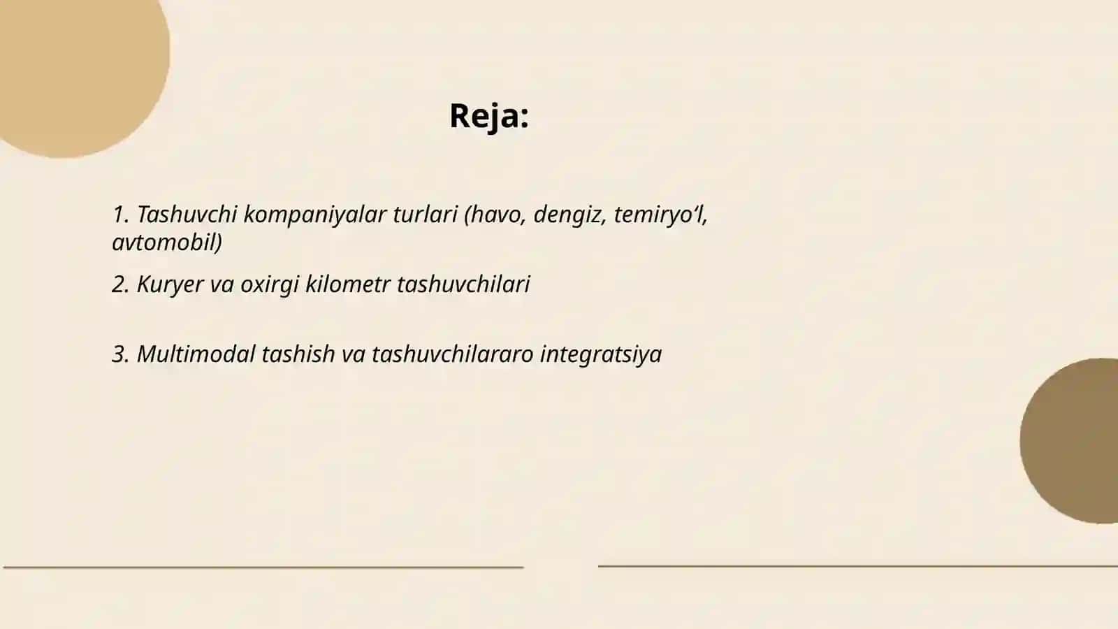 Turizm va mehmondo'st lim yo'nalishi - Tolibjonova Gulbahor 2