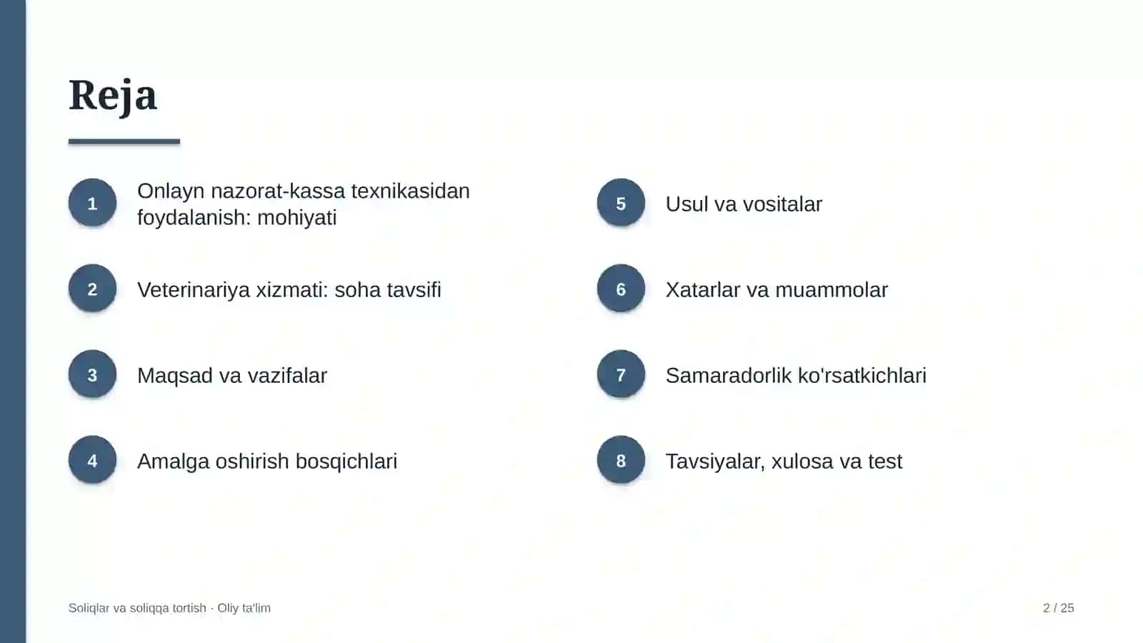 veterinariya xizmatida onlayn nazorat kassa texnikasidan foydalanish 1284 2