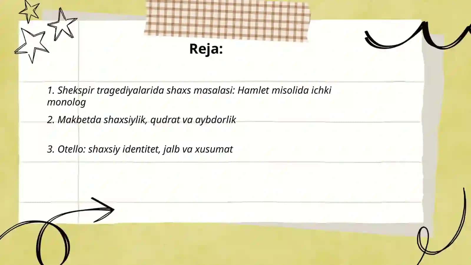 Shekspir tragediyalarida shaxs masalasi 2