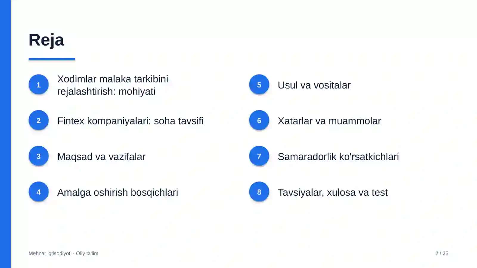 fintex kompaniyalarida xodimlar malaka tarkibini rejalashtirish 9415 2