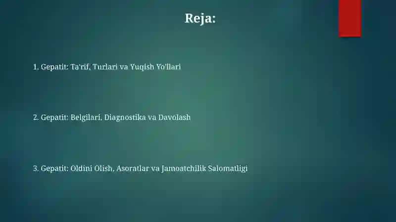Gepatit kasalligi 2