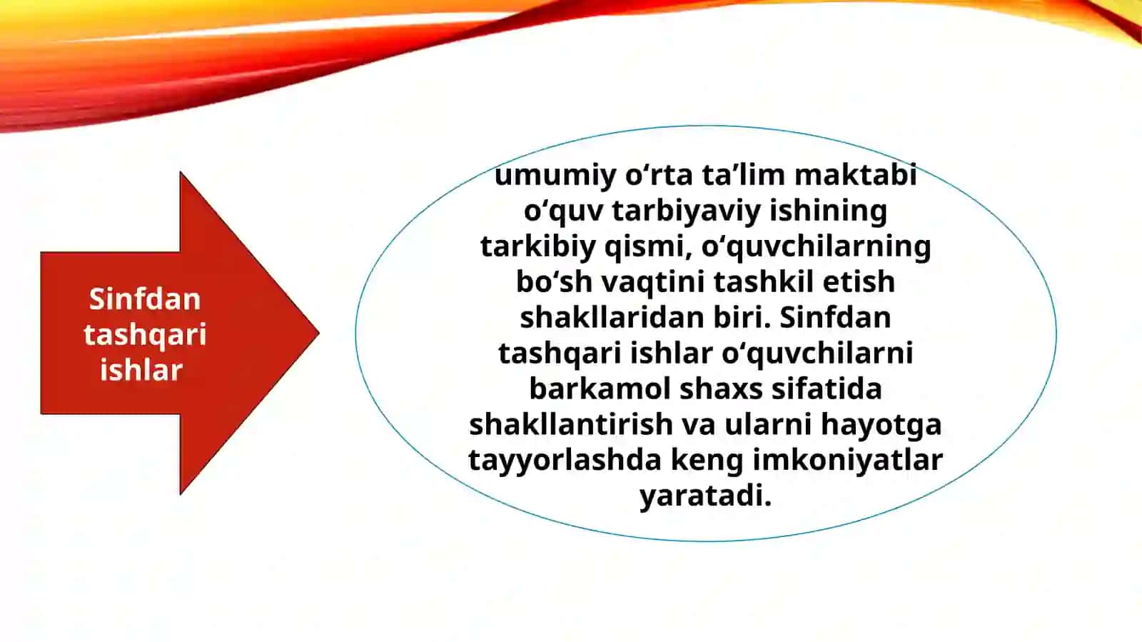 3-sinflarda tanlovlarning mazmuni va ularni tashkil qilish usullariga topshiriqlar tizimini ishlab chiqarish 2