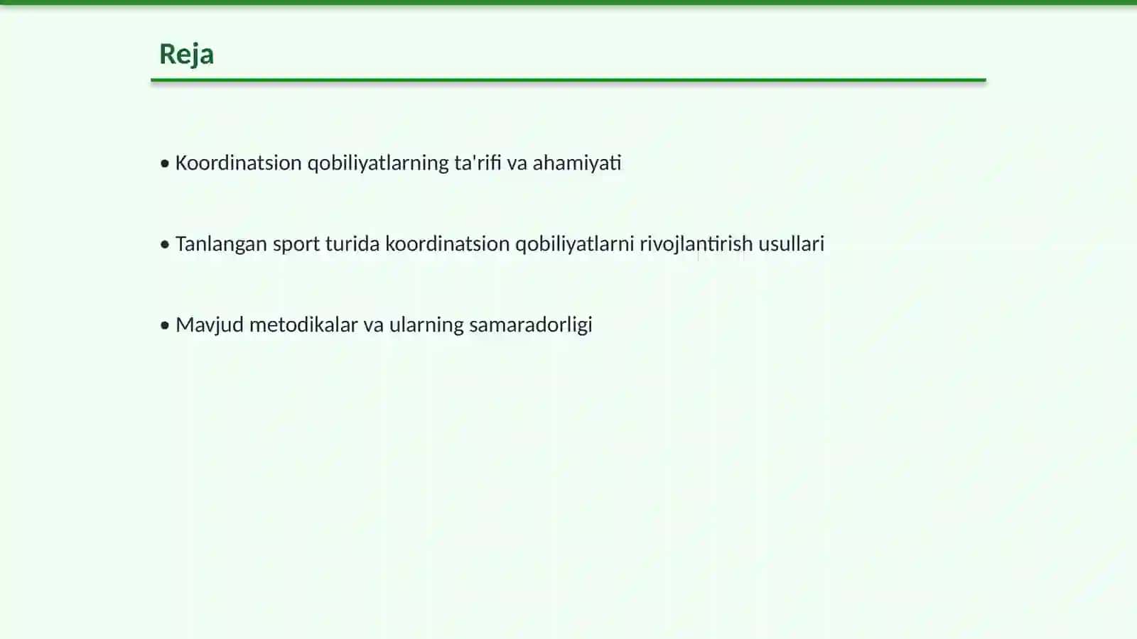 Koordinatsion qobiliyatlarni tarbiyalash uslubiyati 2