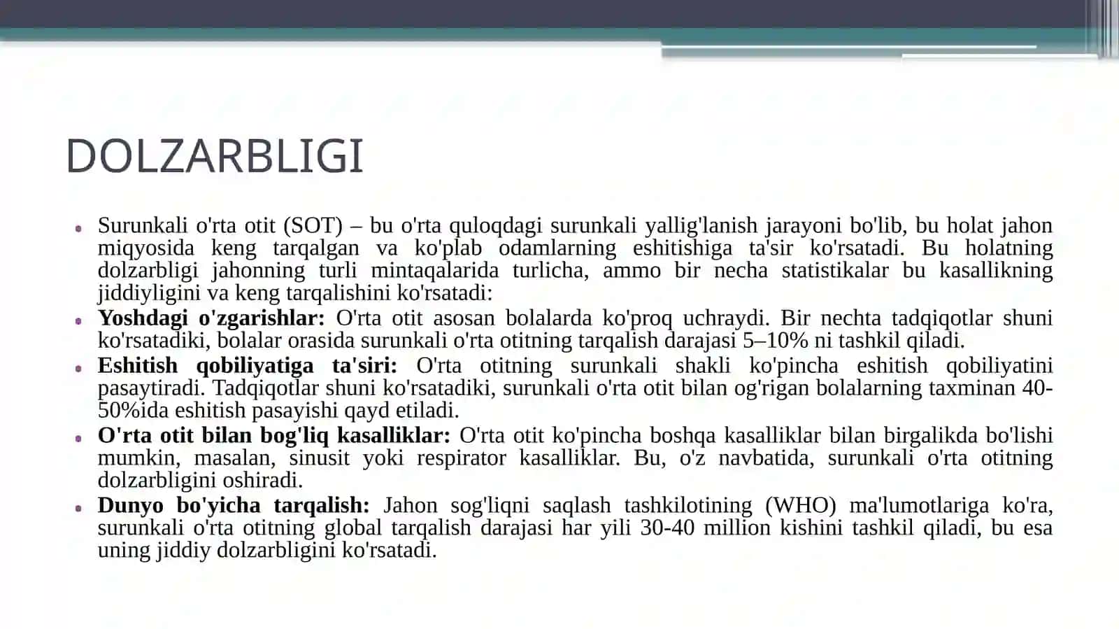 Tibbiyot muassalari 2