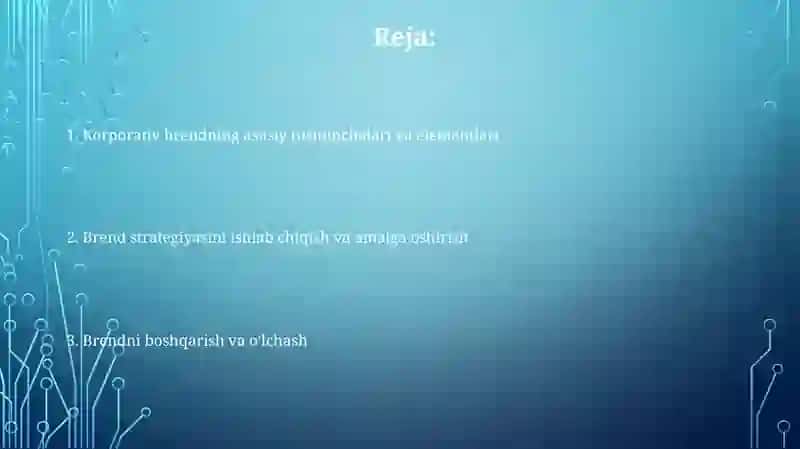 Korporativ brendva uniboshqarish 2
