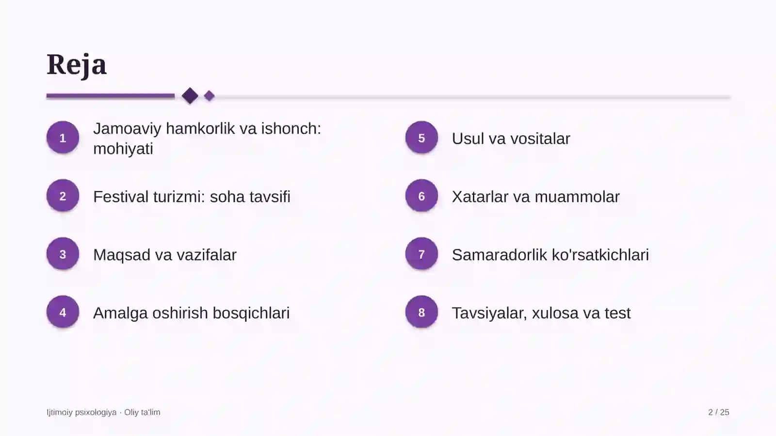 Festival turizmida jamoaviy hamkorlik va ishonch 2