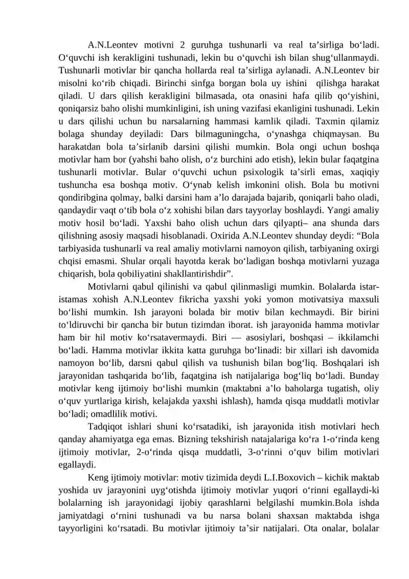 Kichik maktab yoshi davrida psixologik rivojlanish xususiyatlari 2