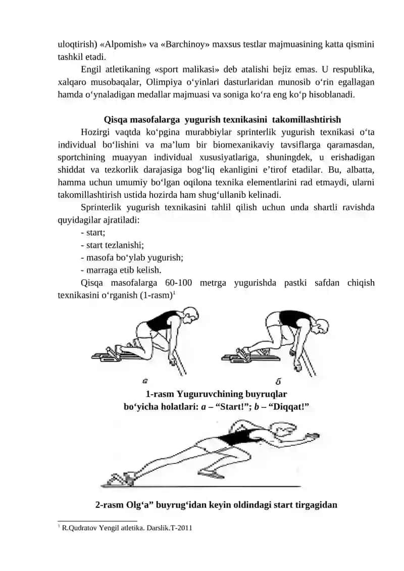 Boshlang‘ich sinf o‘quvchilariga Yеngil atlеtika sport turlarini o‘rgatish 2
