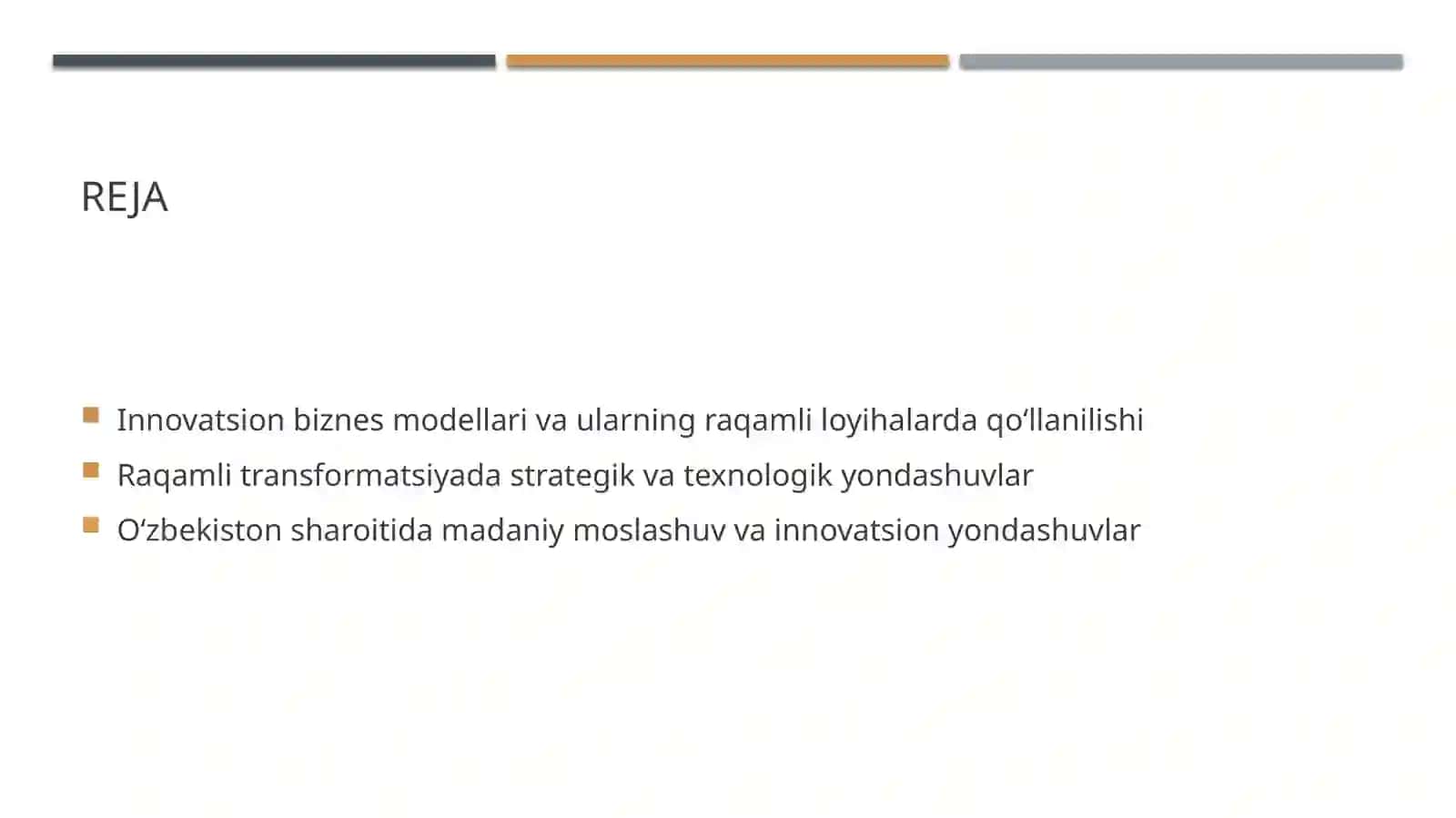 Innovatsion Biznes Modellari 2