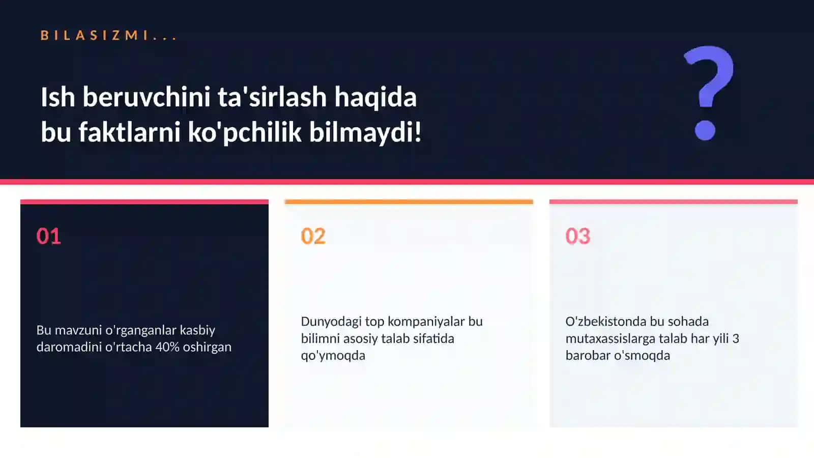 Ish Beruvchini Ta'sirlash 2