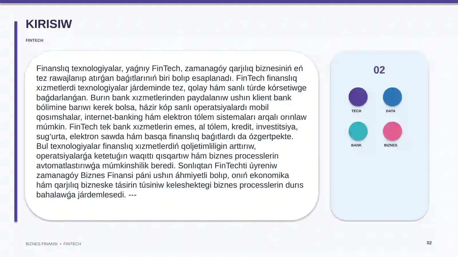 FINTECH 2
