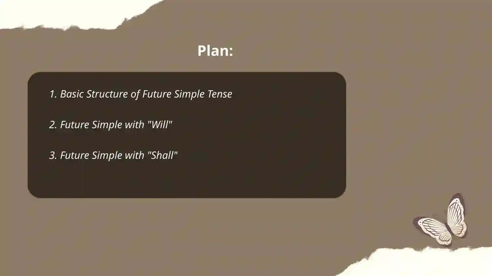 Fture simple 2