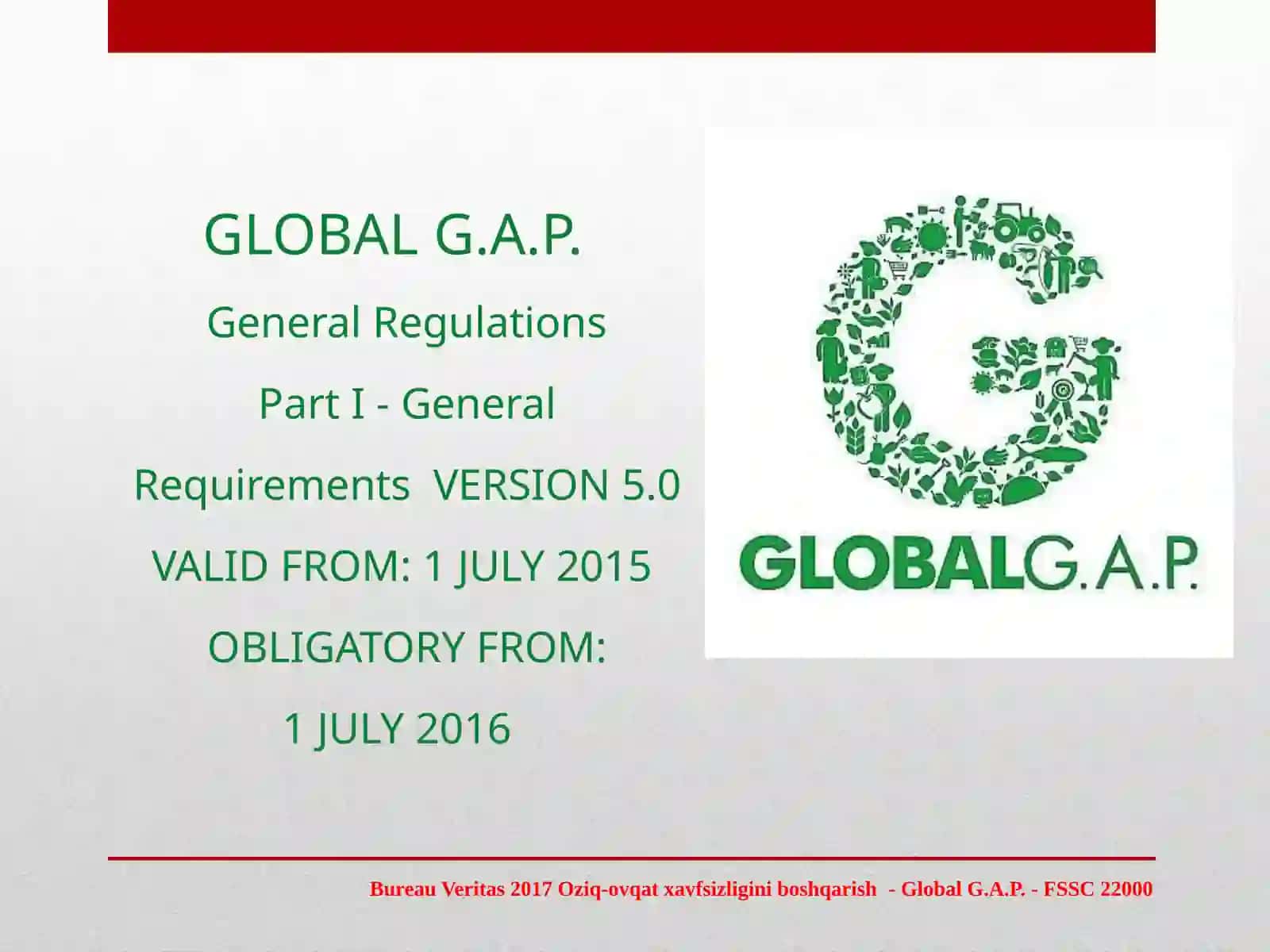 GLOBALG.A.P 2