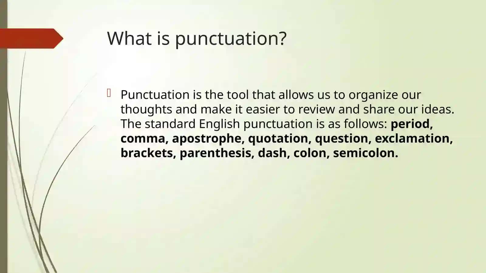 Punctuation 2
