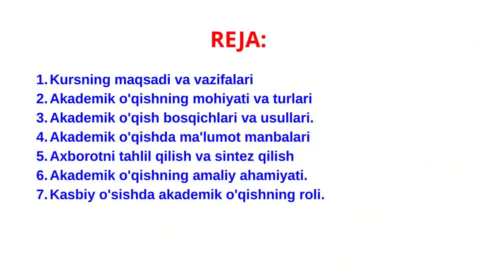 Akademiko‘qishasoslari 2
