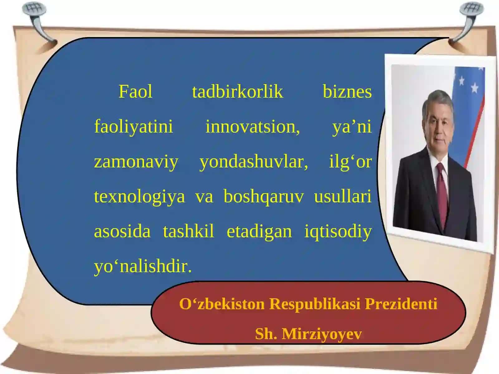 Tadbirkorlik va kichik biznes asoslari 12-mavzu 2