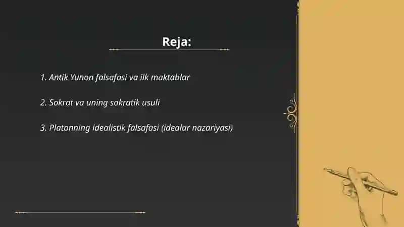 Garb falsafalari - Aristotel 2