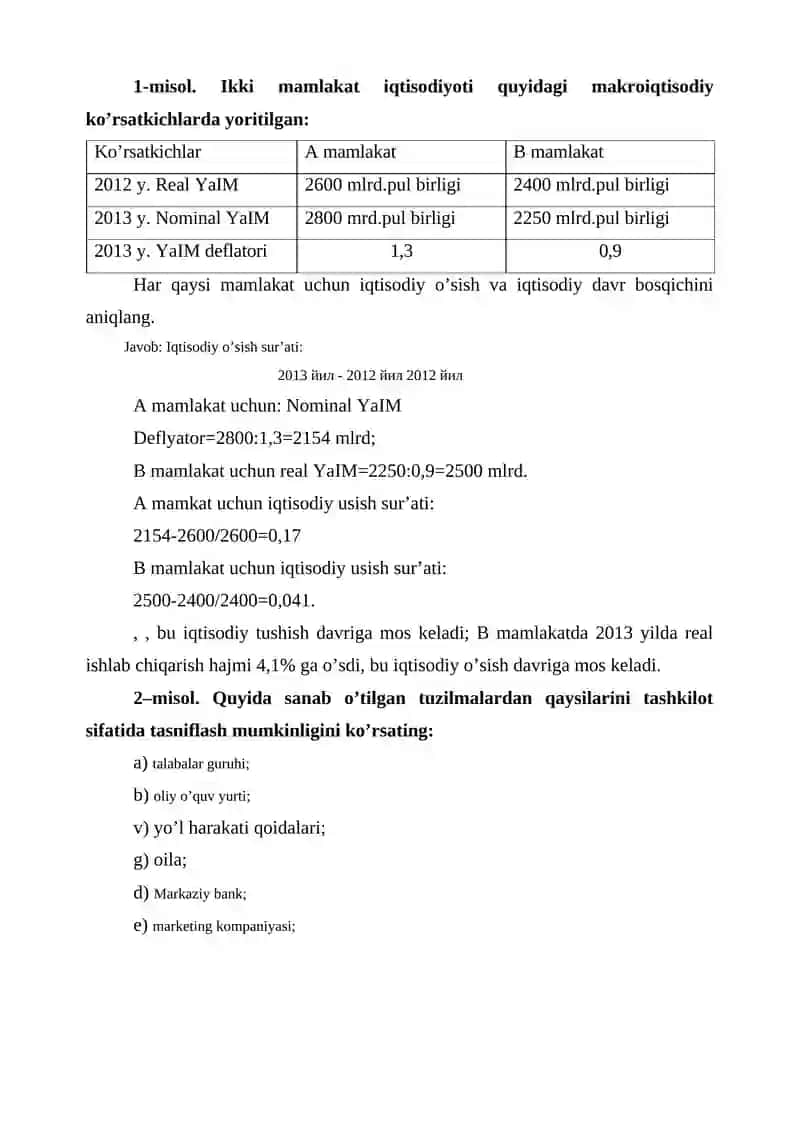 INSTITUTLARNING RIVOJLANISH EVOLYUTSIYASI 2